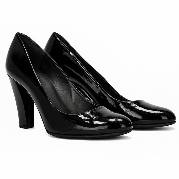 Stuart Weitzman Patent Leather Pumps CL77633 | Size 8 | GUC| Classic Elegance - Picture 1 of 10